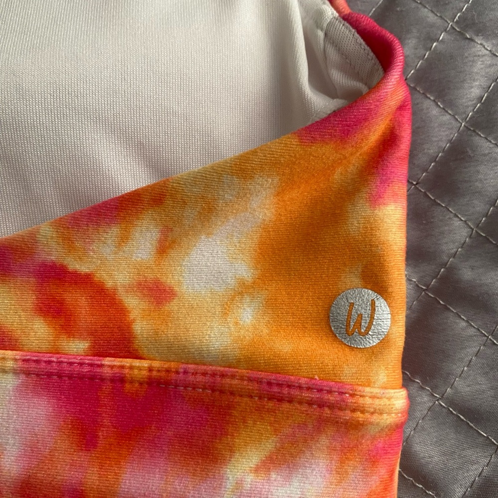 Wildfox Pink and Orange Tie-Dye Sports Bra top - Picture 5 of 5
